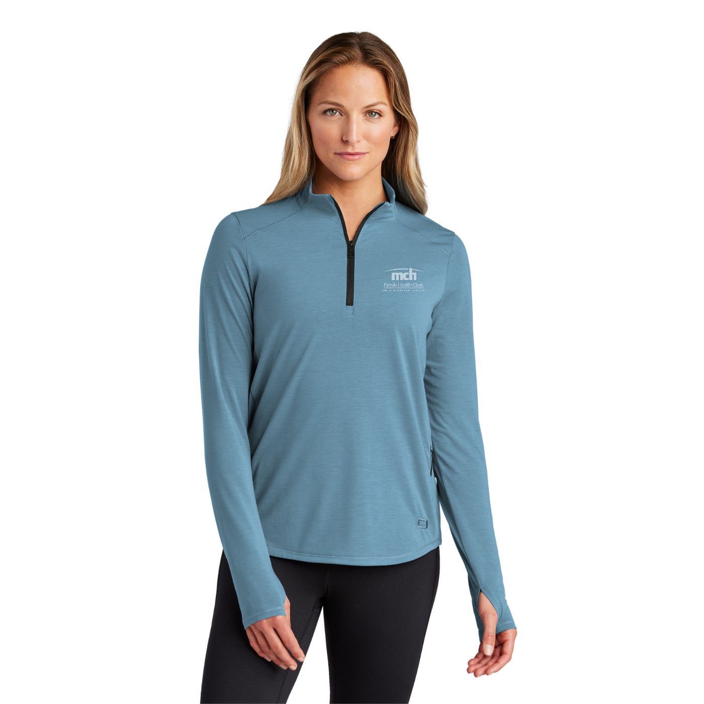 OGIO Women's Motion 1/4-Zip - Family Health — model