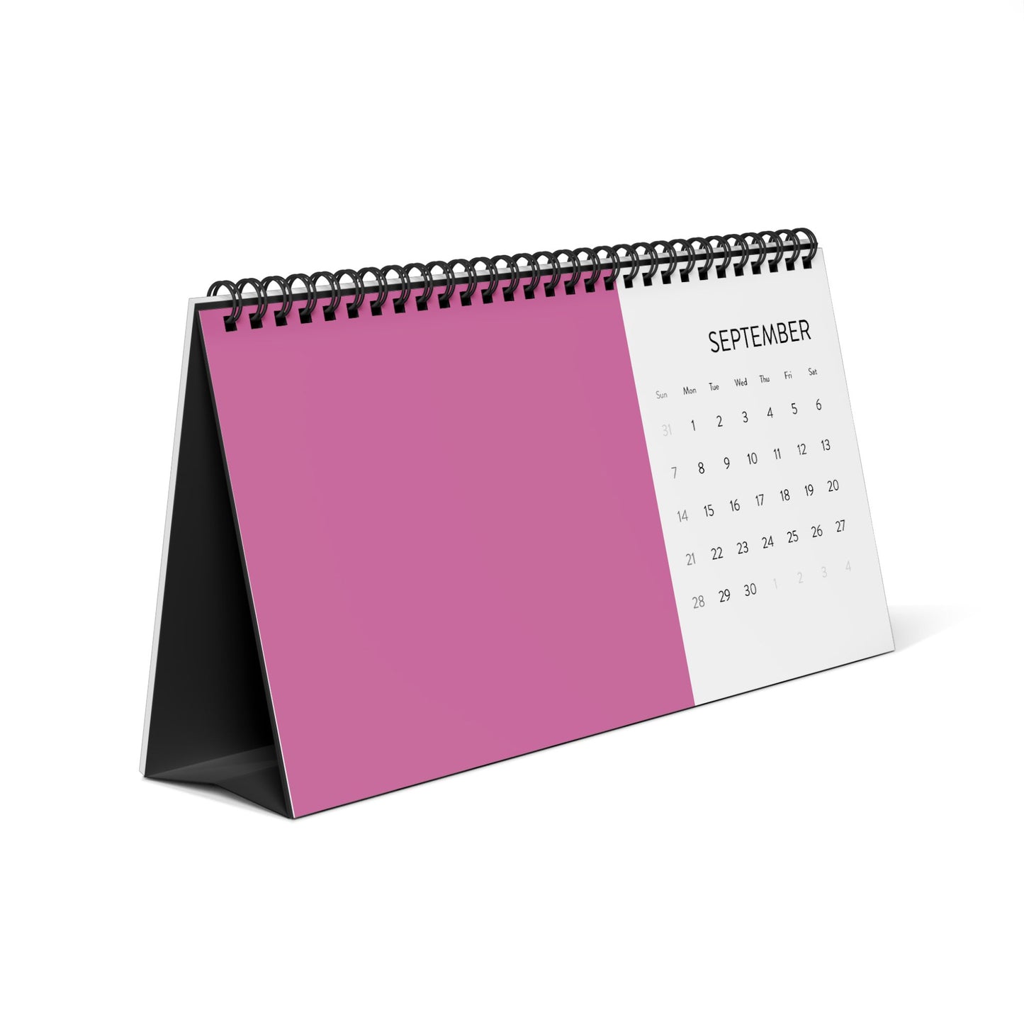Desktop Calendar (2025 grid)