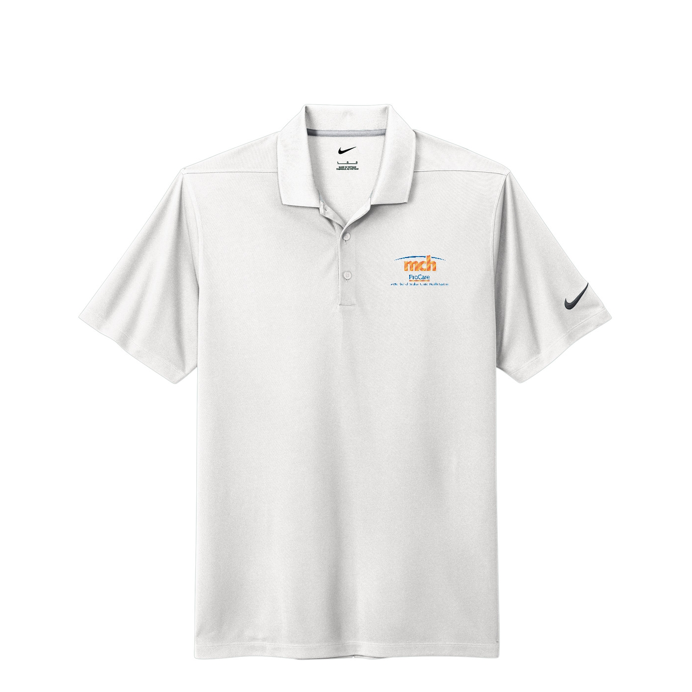 Nike Dri-FIT Micro Pique 2.0 Polo - ProCare — White