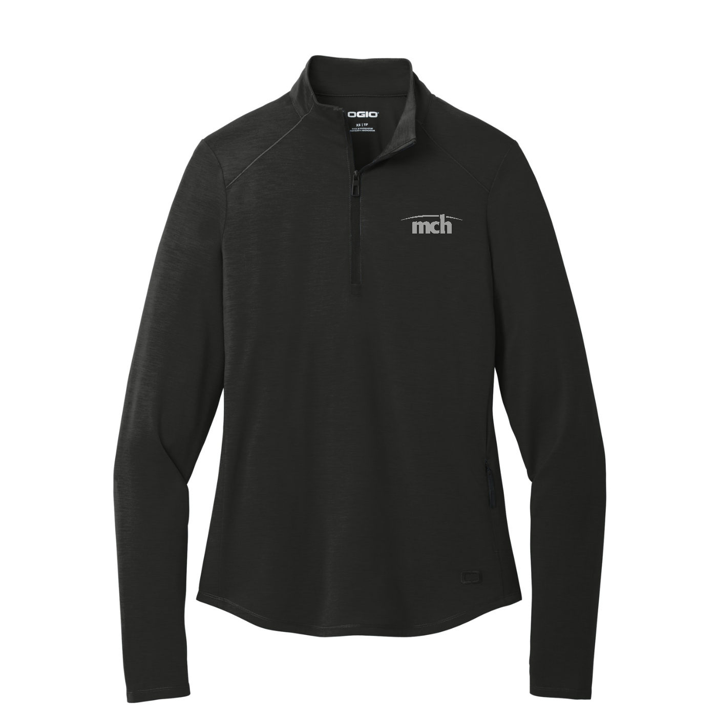 OGIO Women's Motion 1/4-Zip — Blacktop