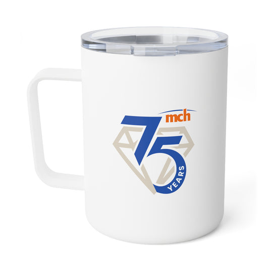 Insulated Coffee Mug, 10oz - 75th Anniversary