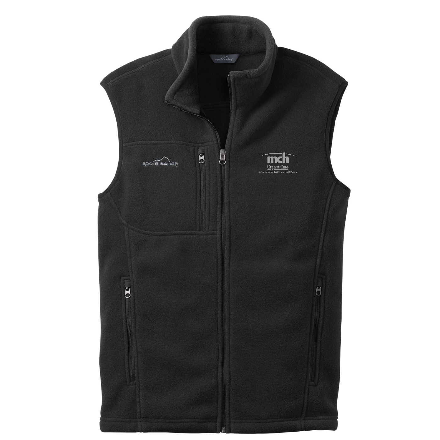 Eddie Bauer - Fleece Vest - Urgent Care — Black