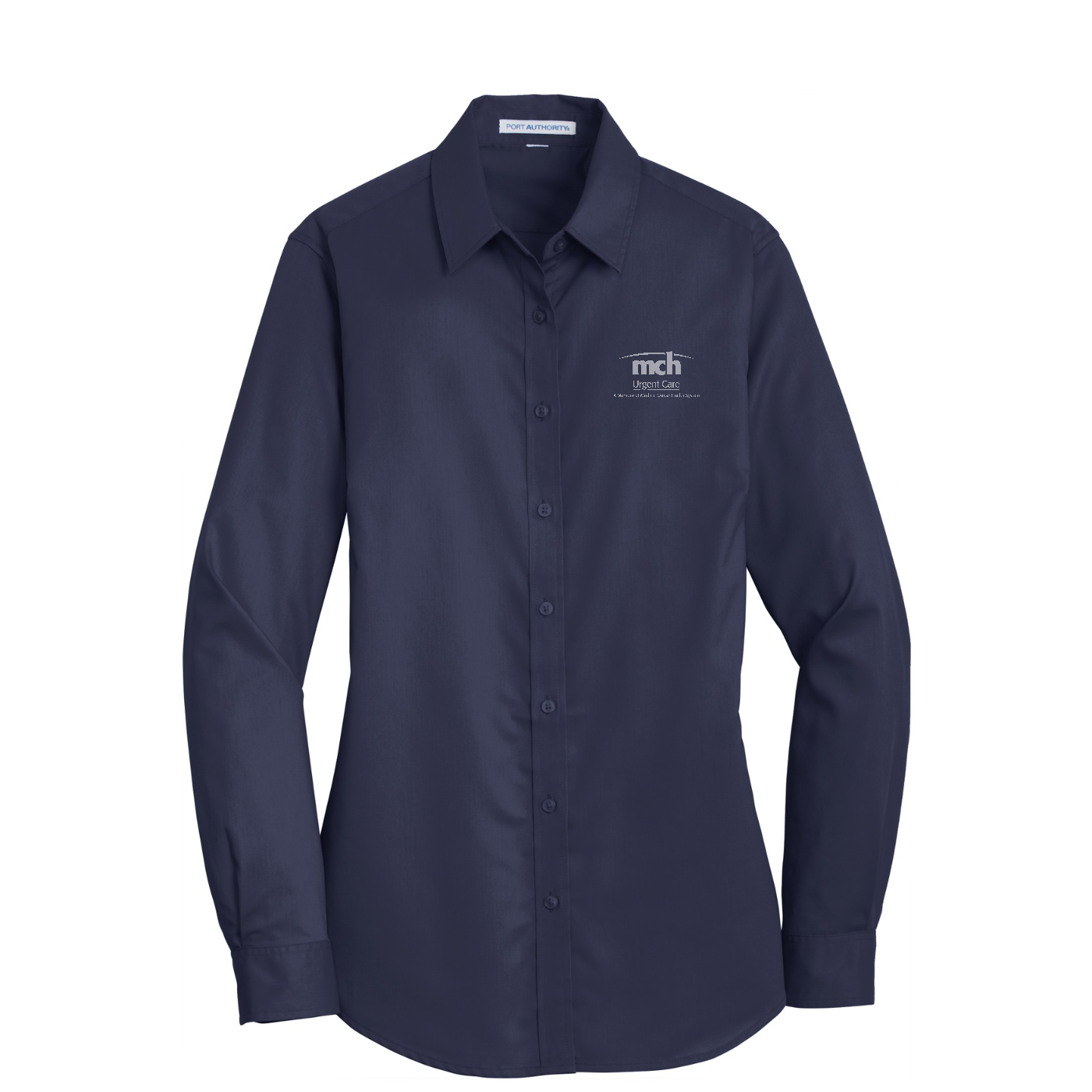 Port Authority Women's SuperPro Twill Shirt - Urgent Care — True Navy