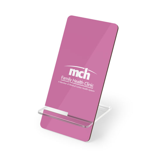 Mobile Display Stand for Smartphones - Family Health Clinic