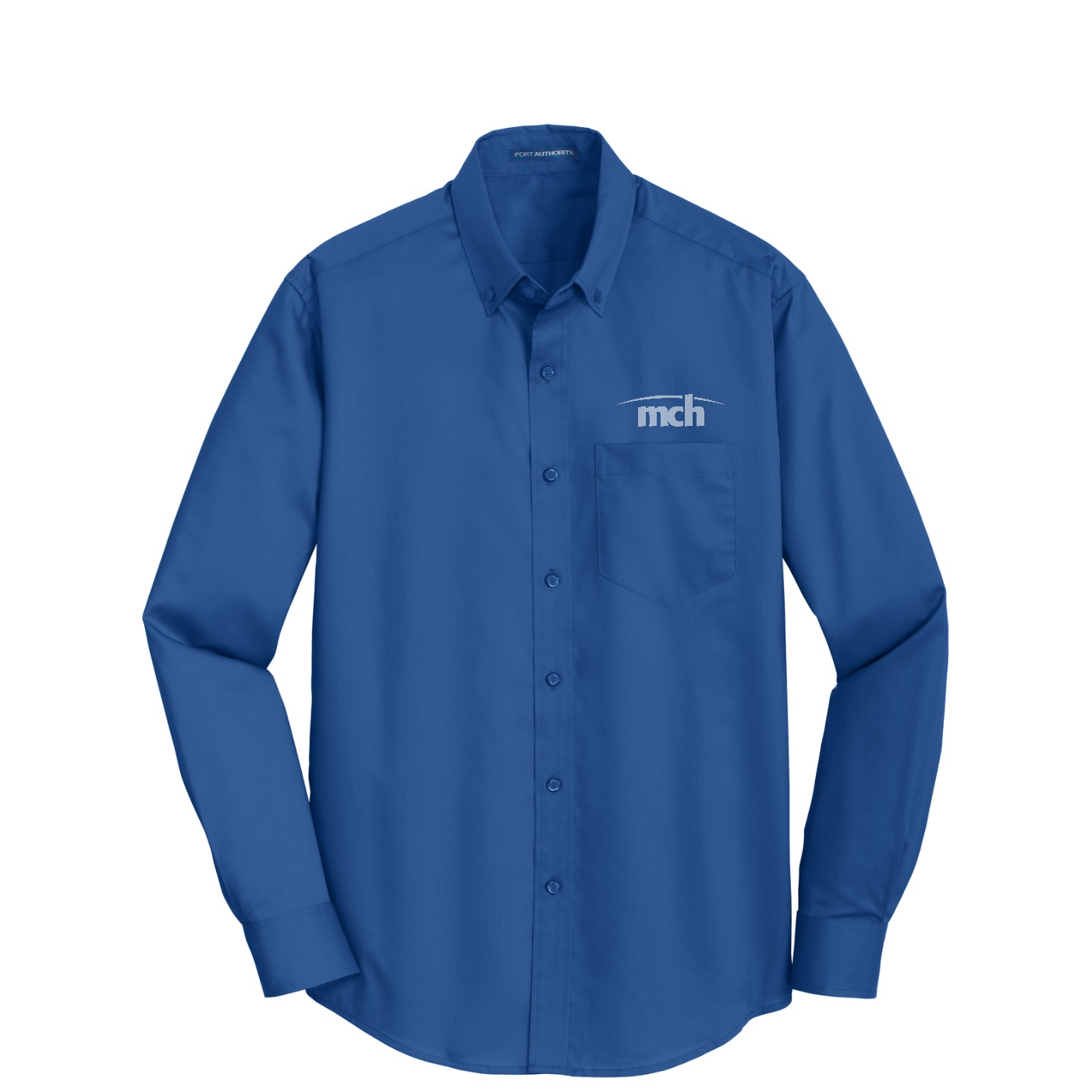 Port Authority SuperPro Twill Shirt — True Blue