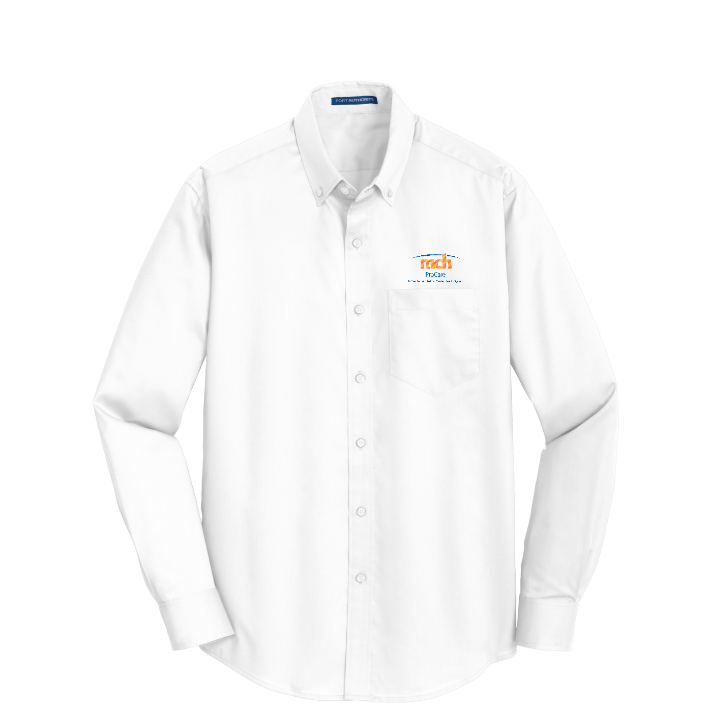 Port Authority SuperPro Twill Shirt - ProCare — White