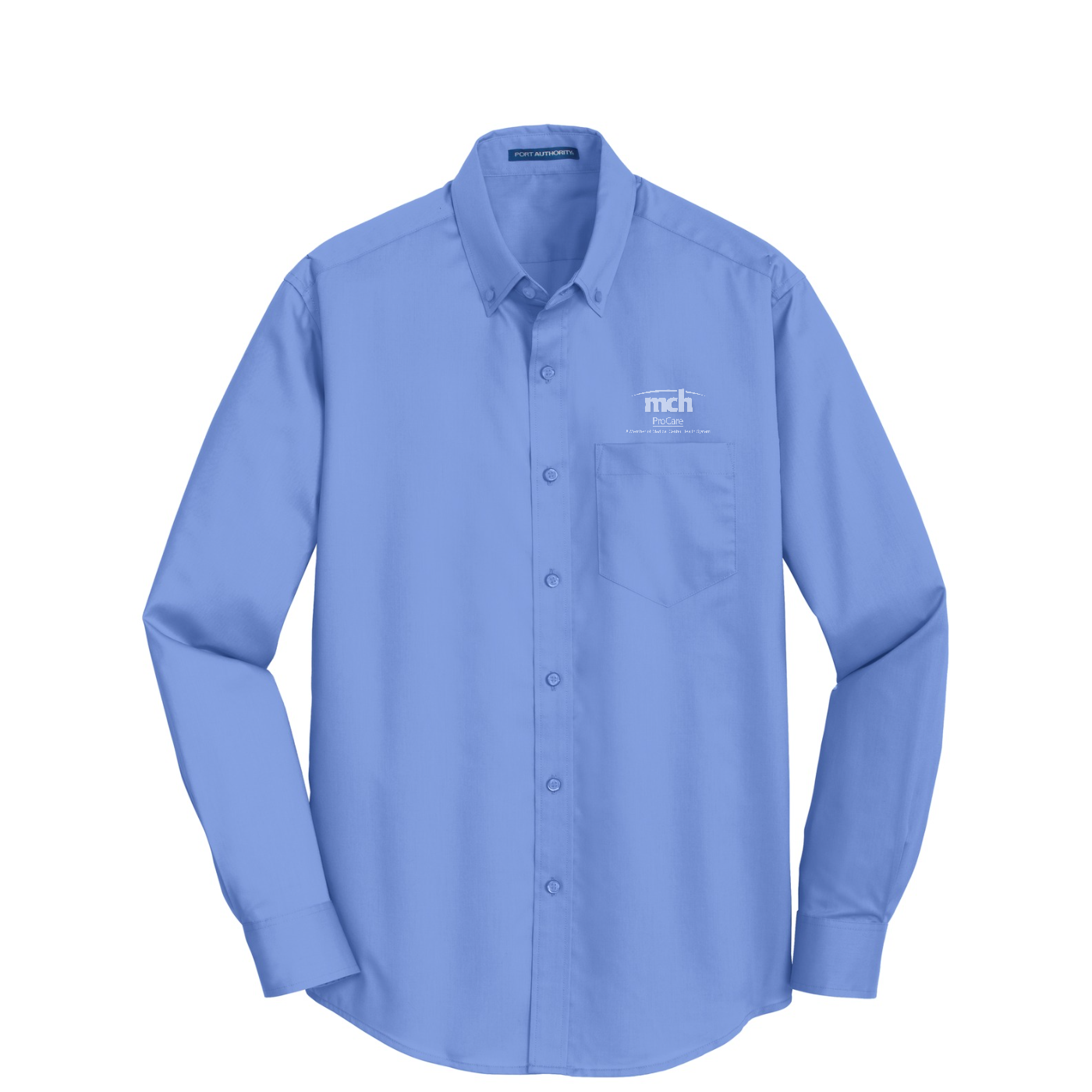 Port Authority SuperPro Twill Shirt - ProCare — Ultramarine Blue