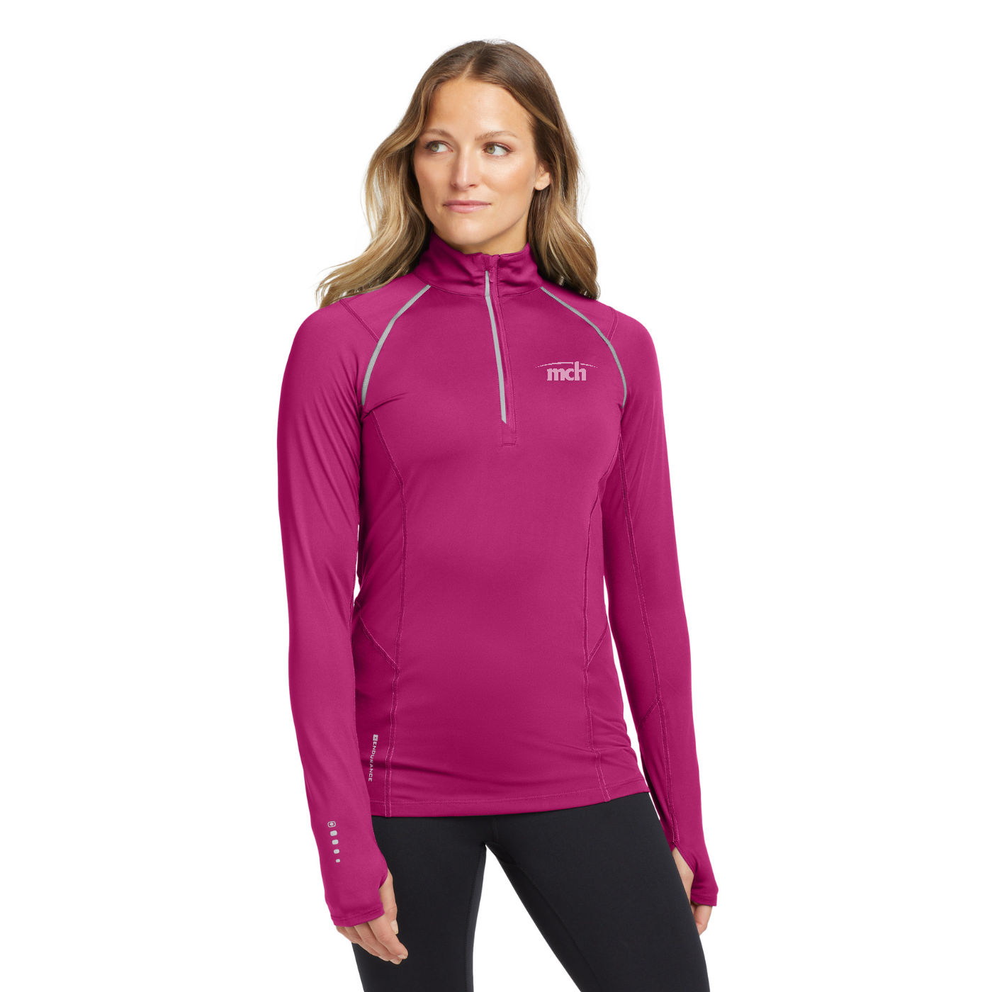 OGIO Women's Nexus 1/4-Zip Pullover — model