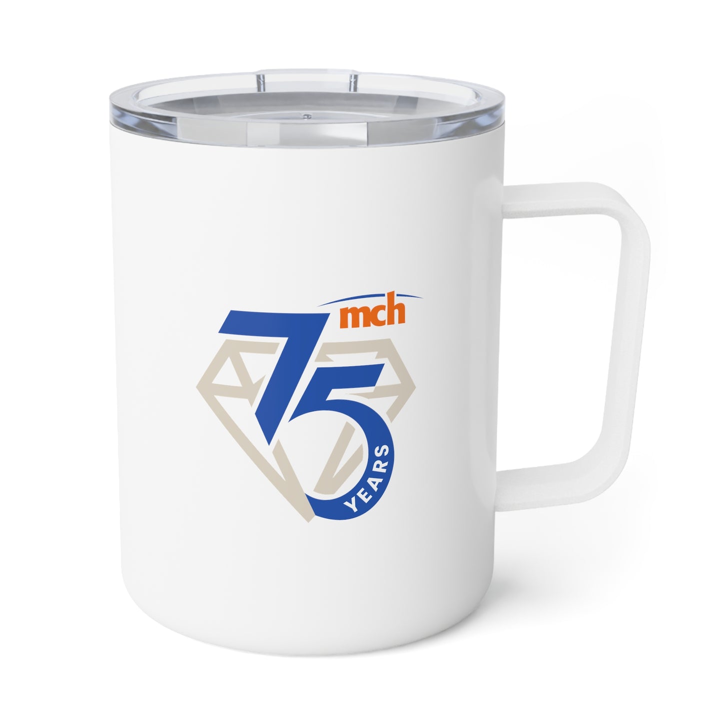 Insulated Coffee Mug, 10oz - 75th Anniversary