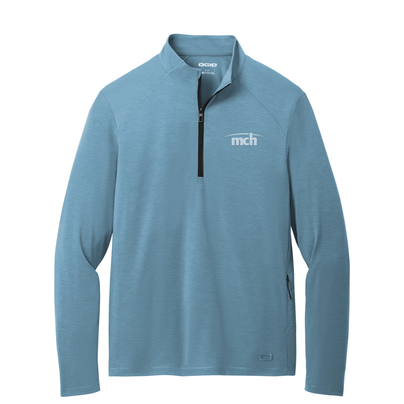 OGIO Motion 1/4-Zip — Blue Mist