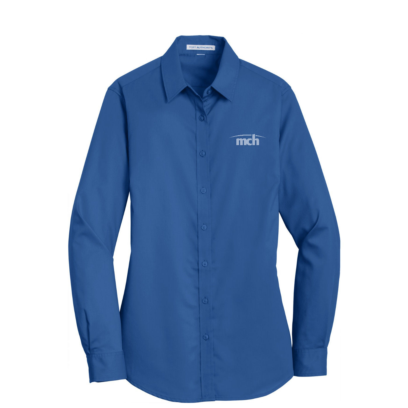 Port Authority Women's SuperPro Twill Shirt — True Blue
