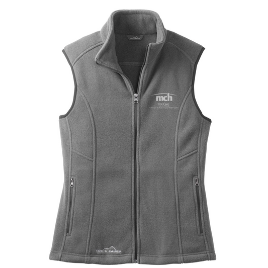 Eddie Bauer - Women's Fleece Vest - ProCare — Grey Steel