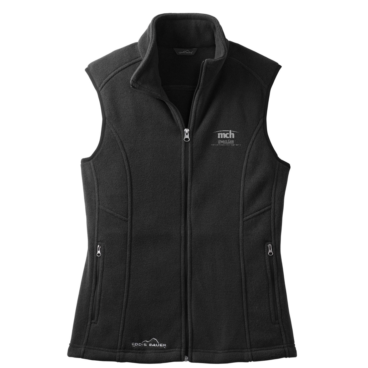 Eddie Bauer - Women's Fleece Vest - Urgent Care — Black