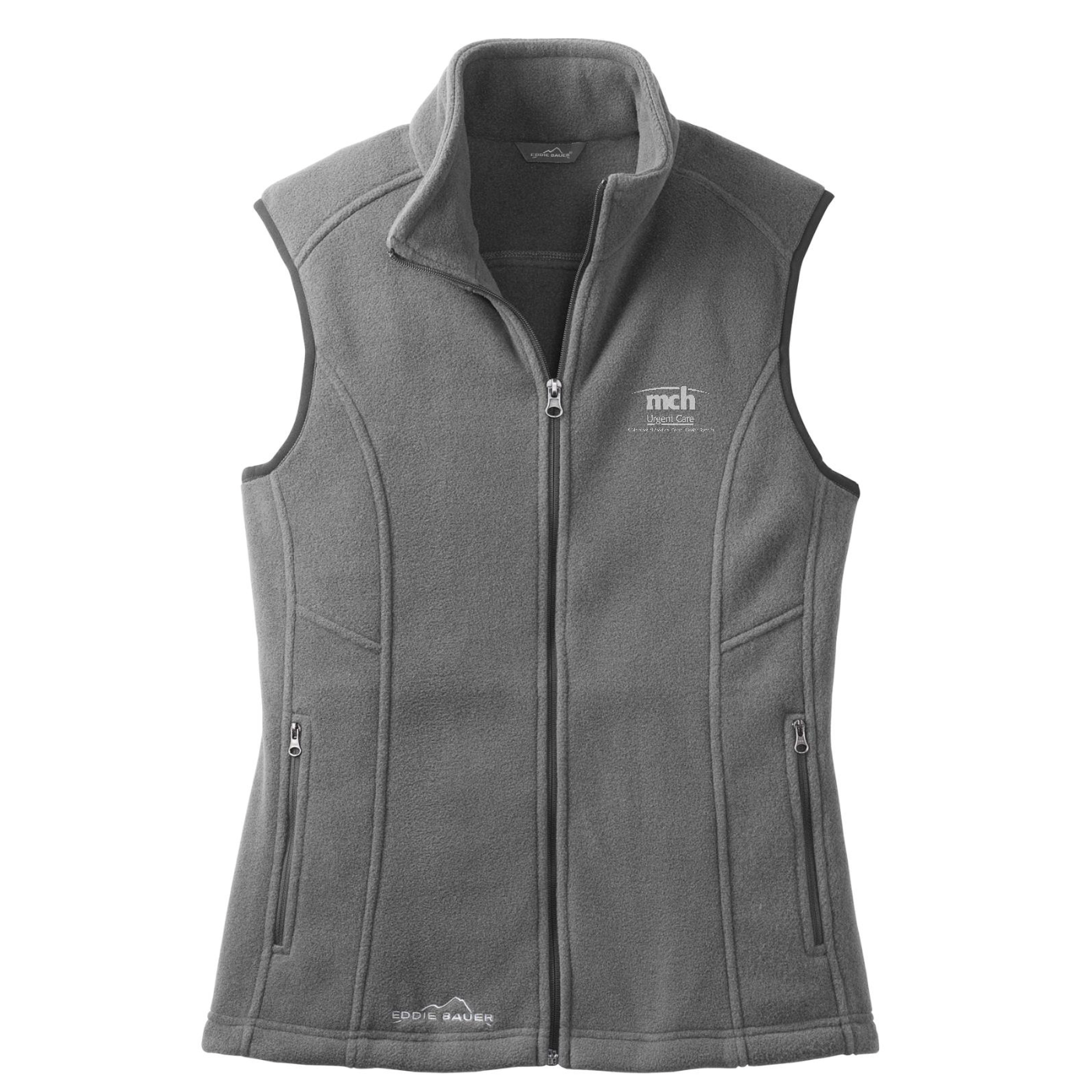 Eddie Bauer - Women's Fleece Vest - Urgent Care — Grey Steel