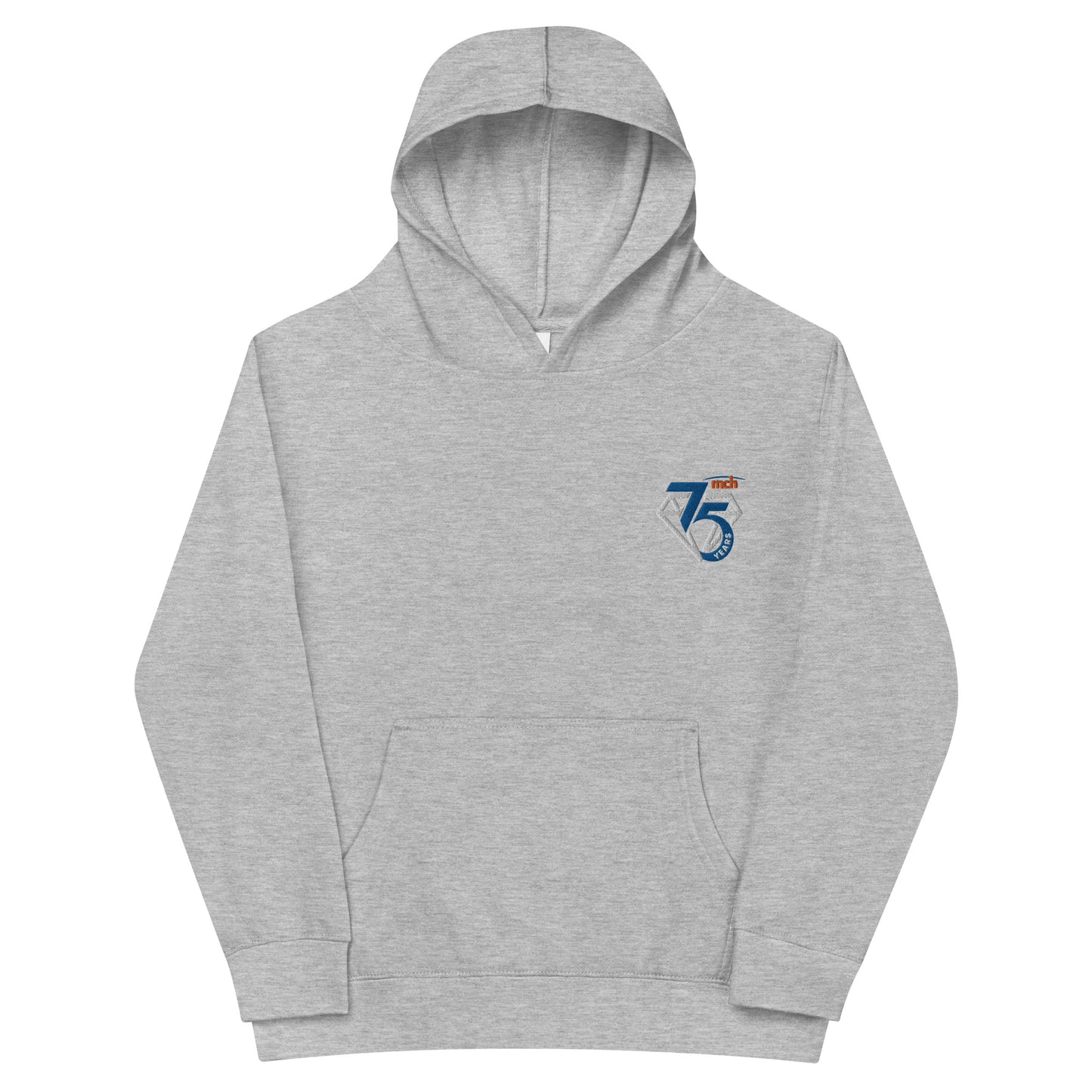 Kids fleece hoodie - 75th Anniversary