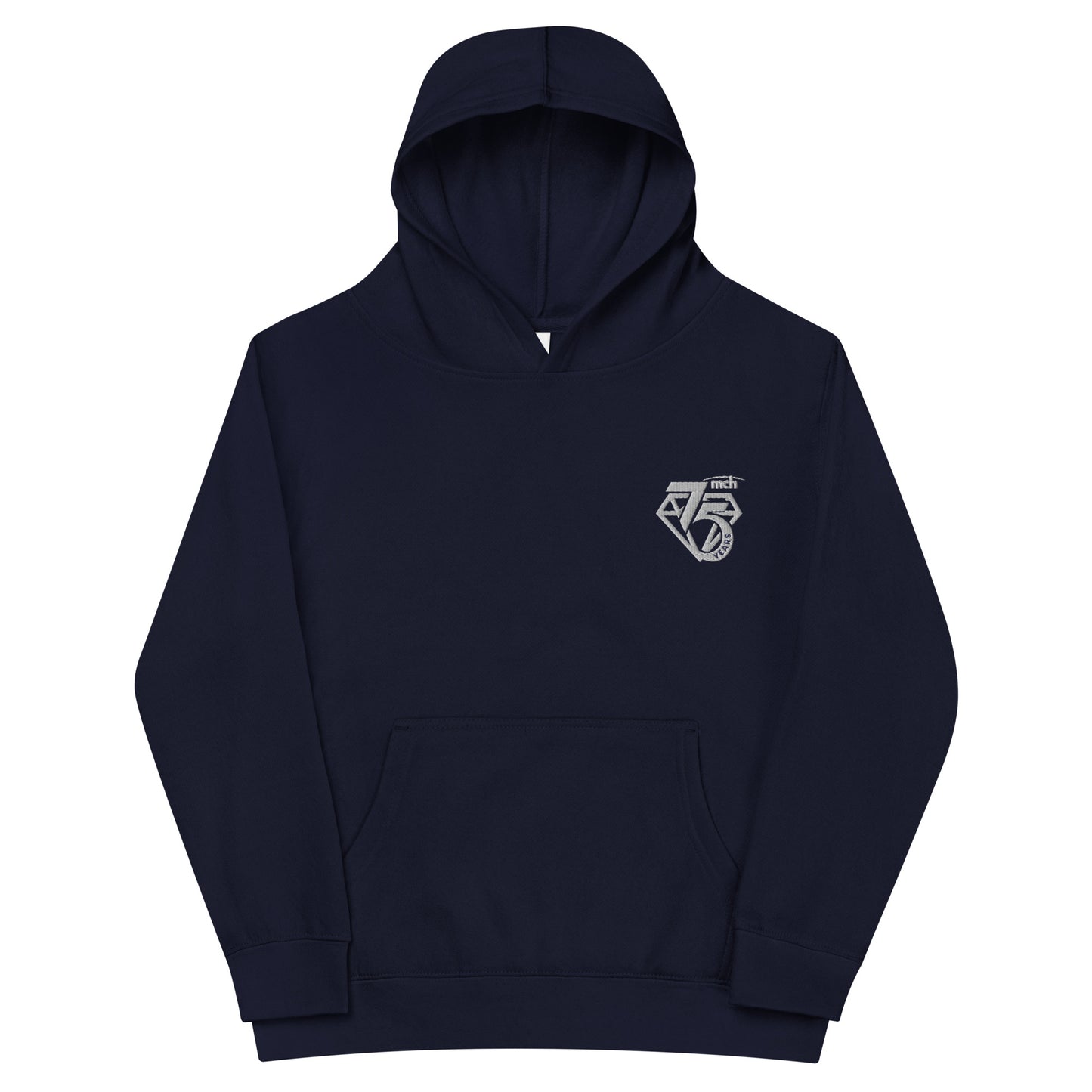 Kids fleece hoodie - 75th Anniversary