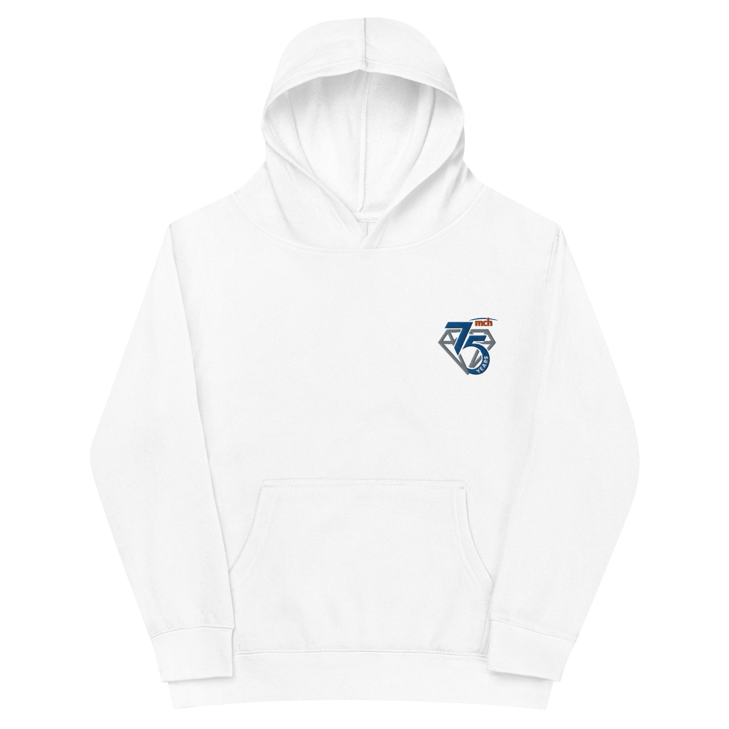 Kids fleece hoodie - 75th Anniversary