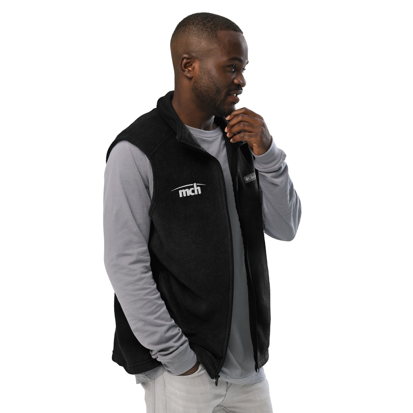 Columbia | Men's Zip-up Vest - Medical Center Health System Store