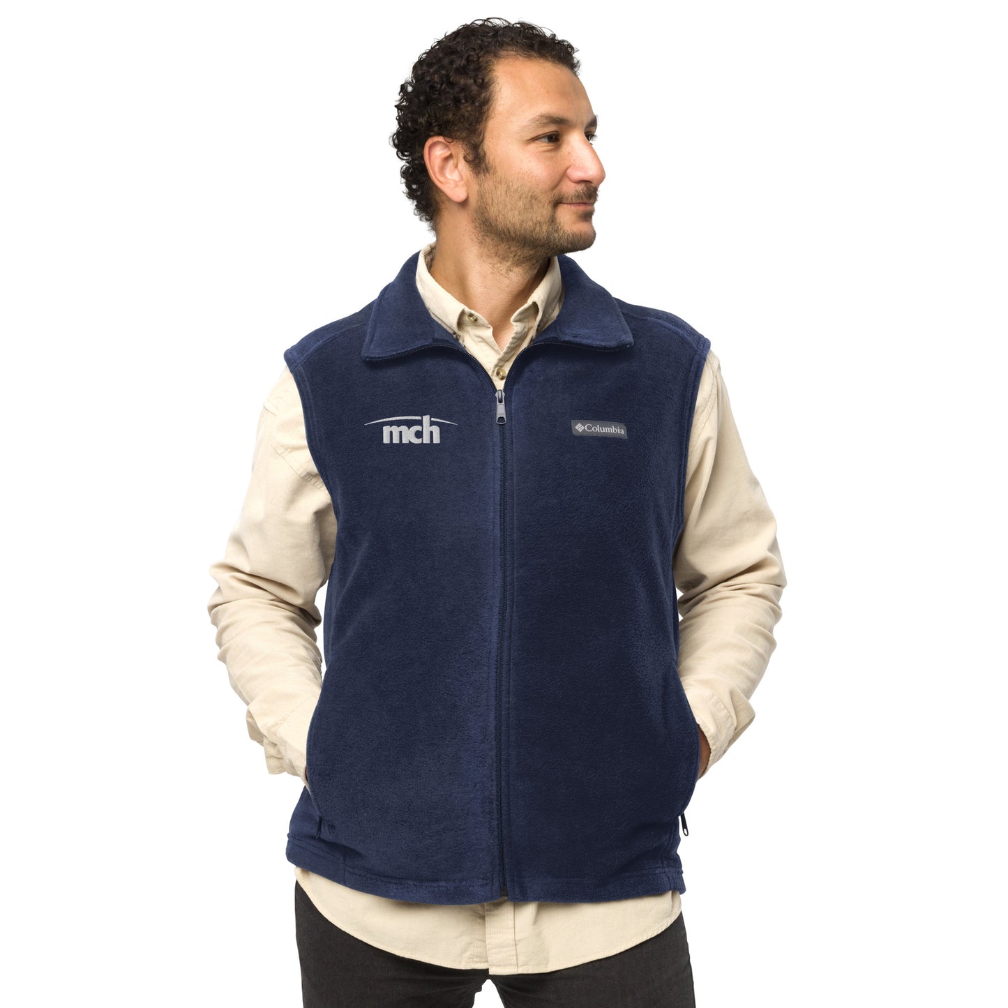 Columbia | Men's Zip-up Vest - Medical Center Health System Store