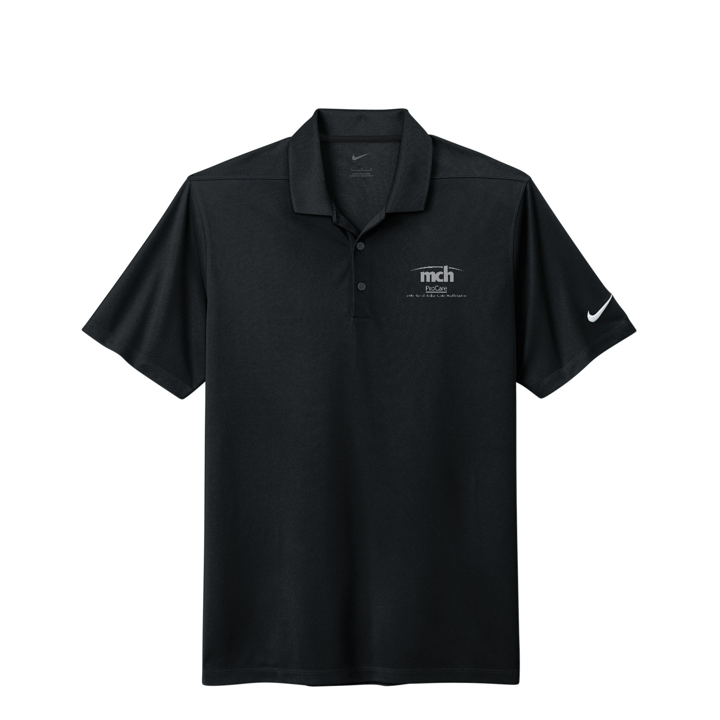Nike Dri-FIT Micro Pique 2.0 Polo - ProCare — Black