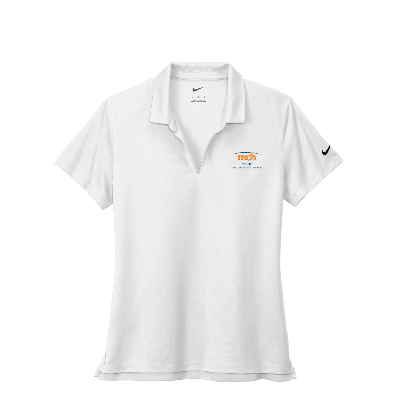 Nike Women's Dri-FIT Micro Pique 2.0 Polo - ProCare — White