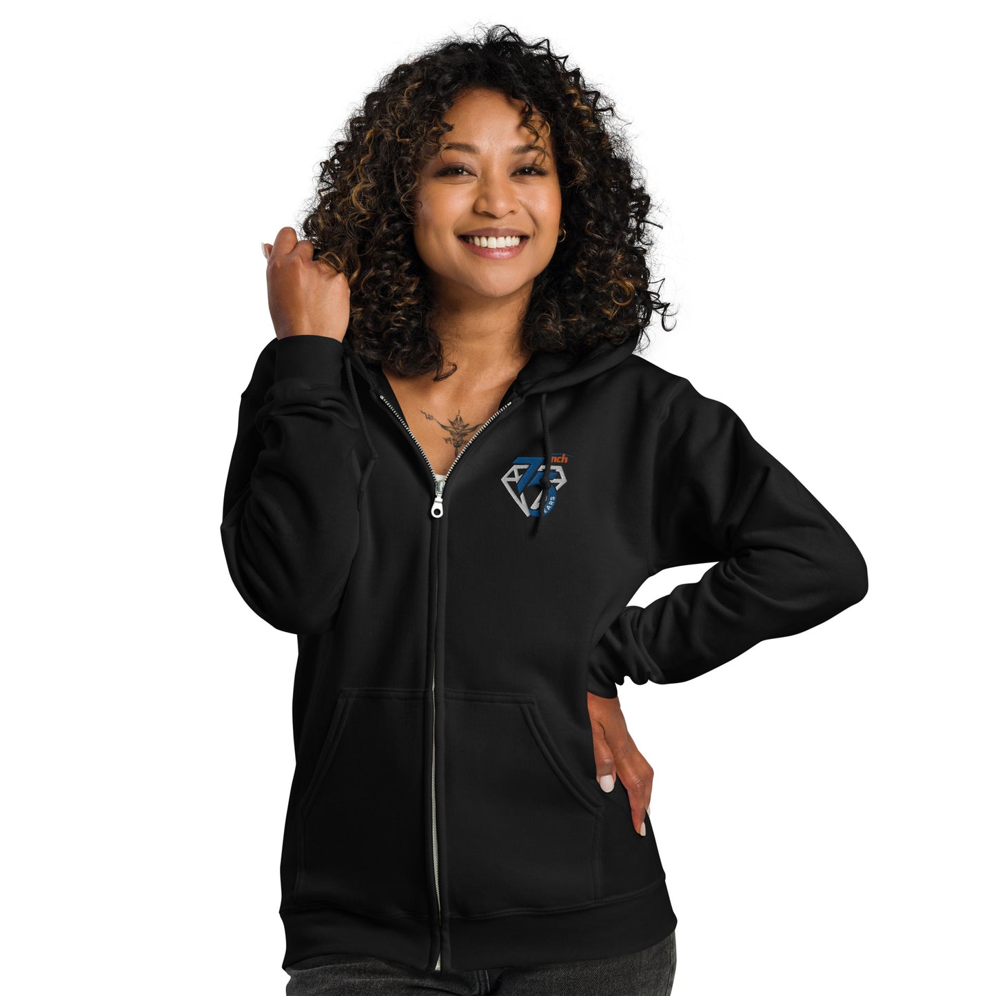 Unisex heavy blend zip hoodie - 75th Anniversary