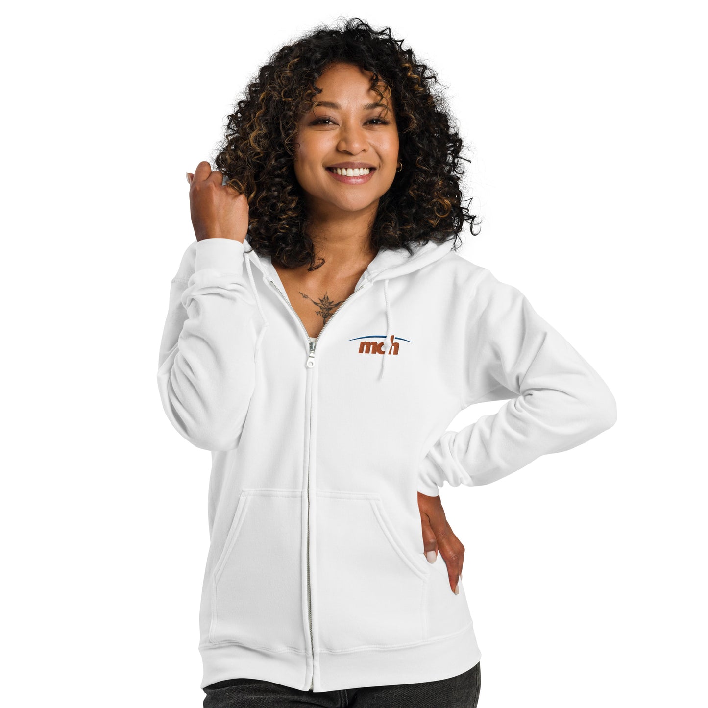 Unisex Heavy Blend Zip Hoodie - Medical Center Health System Store