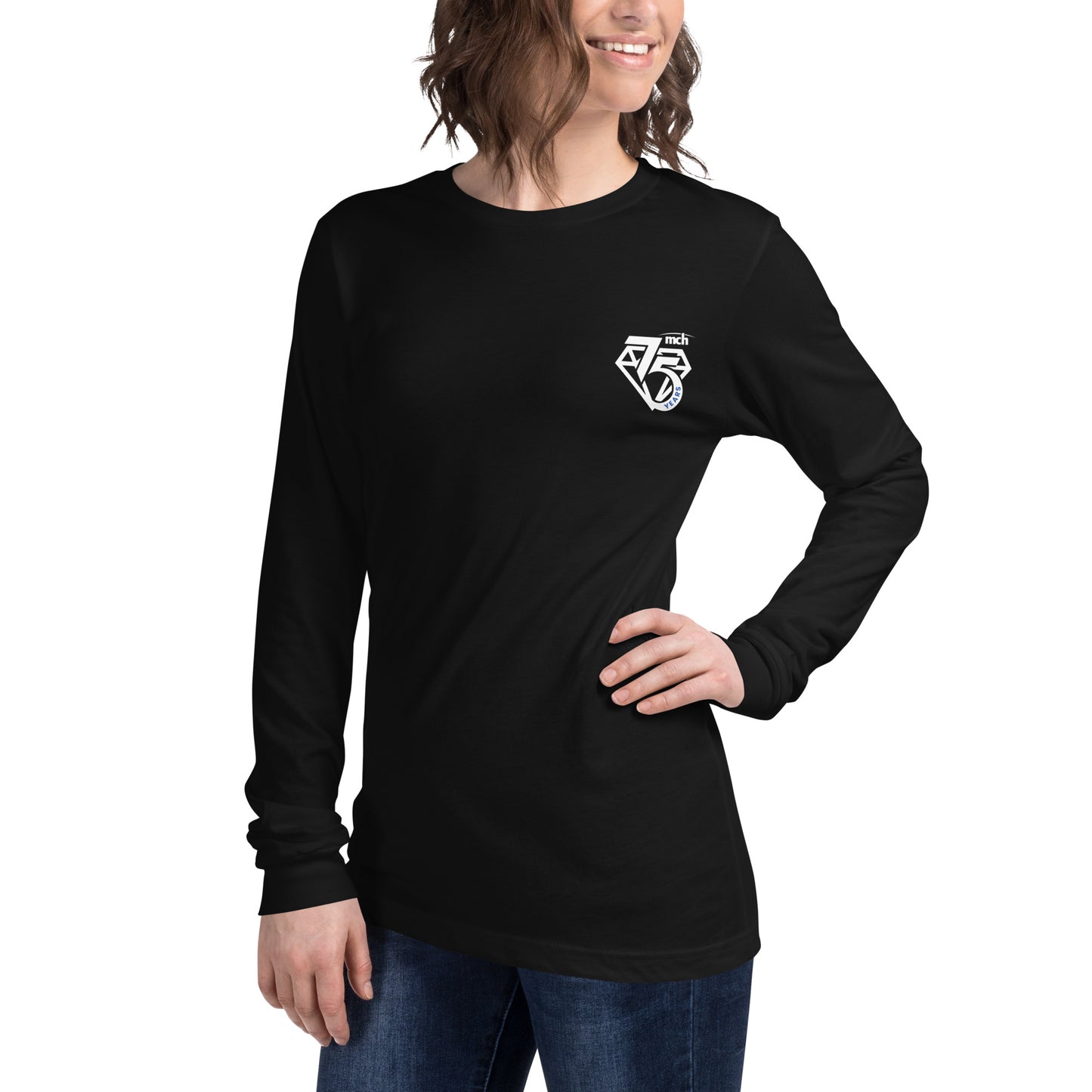 Unisex Long Sleeve Tee - 75th Anniversary