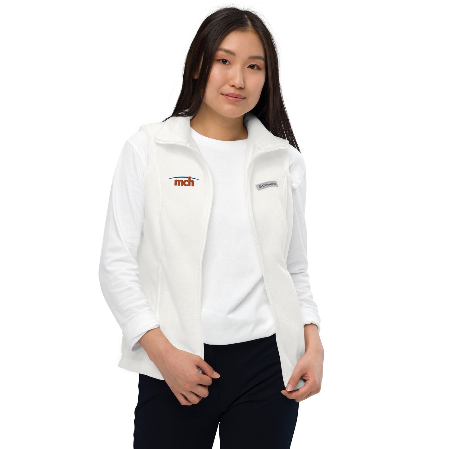 Columbia | Women's Zip-up Vest - Medical Center Health System Store