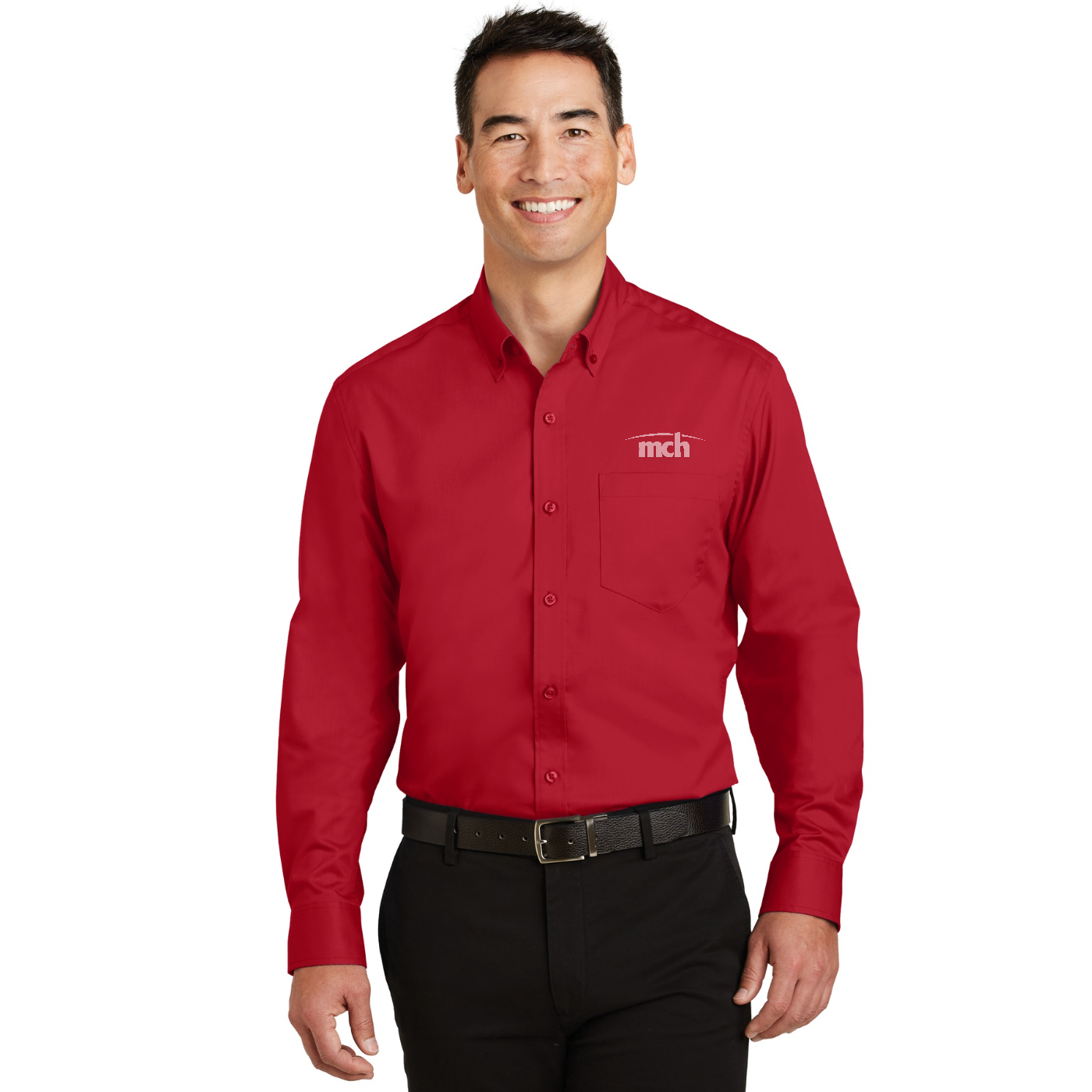 Port Authority SuperPro Twill Shirt — model