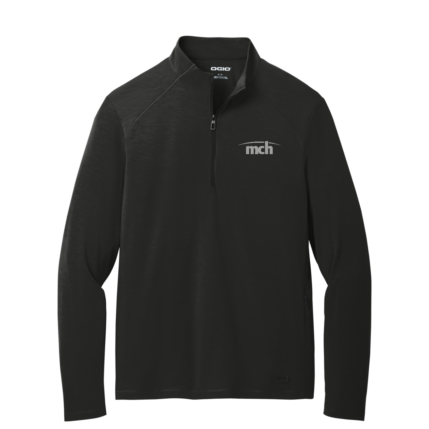 OGIO Motion 1/4-Zip — Blacktop