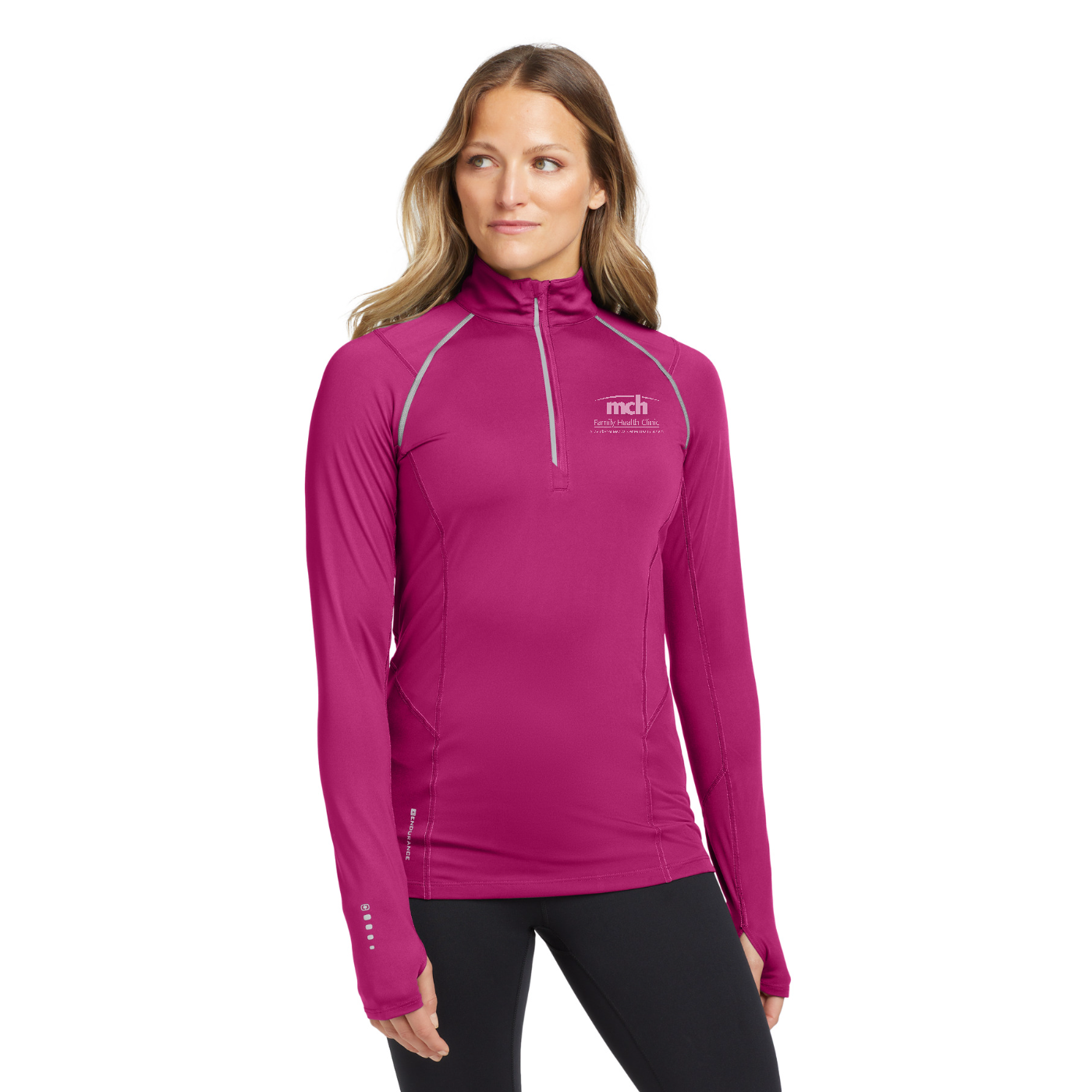 OGIO Women's Nexus 1/4-Zip Pullover - Family Health — model